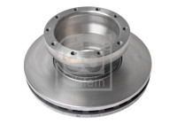 Brake disc 29155 FEBI