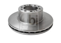 Brake disc 29167 FEBI