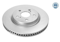Brake disc 30-83 521 0136/PD Meyle