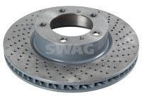 Brake disc 33105340 Swag