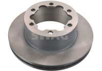 Brake disc 33105496 Swag