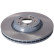 Brake disc 33110281 Swag