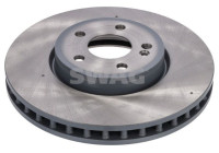 Brake disc 33110293 Swag