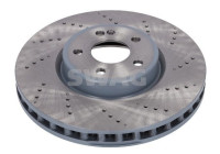 Brake disc 33110318 Swag