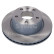 Brake disc 33110882 Swag