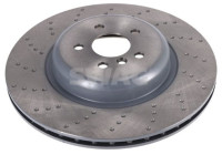 Brake disc 33111186 Swag