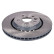 Brake disc 33112860 Swag