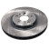 Brake disc 33113135 Swag