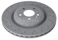 Brake disc 33114418 Swag