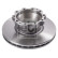 Brake disc 35344 FEBI