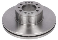 Brake disc 35345 FEBI
