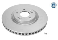Brake disc 37-15 521 0047/PD Meyle