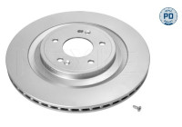 Brake disc 37-15 523 0048/PD Meyle