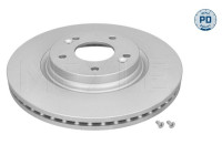 Brake disc 37-83 521 0042/PD Meyle