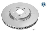 Brake disc 37-83 521 0049/PD Meyle