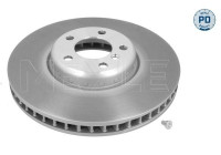Brake disc 383 521 0024/PD Meyle