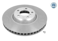 Brake disc 383 521 0025/PD Meyle