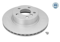 Brake disc 383 521 0059/PD Meyle