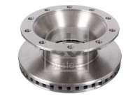 Brake disc 47030 FEBI