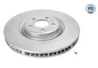 Brake disc 483 521 0014/PD Meyle