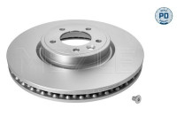Brake disc 53-83 521 0021/PD Meyle