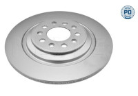 Brake disc 57-15 523 0004/PD Meyle