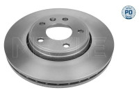 Brake disc 615 521 0014/PD Meyle