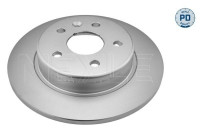 Brake disc 615 523 0026/PD Meyle