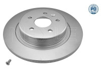 Brake disc 615 523 0027/PD Meyle