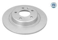 Brake disc 615 523 0028/PD Meyle