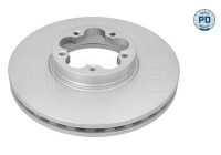 Brake disc 715 521 0042/PD Meyle
