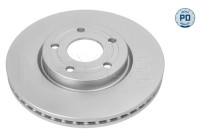 Brake disc 715 521 0051/PD Meyle