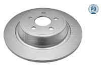 Brake disc 715 523 0031/PD Meyle