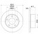 Brake disc 8DD 355 102-801 Hella