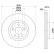 Brake disc 8DD 355 104-451 Hella
