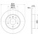 Brake disc 8DD 355 106-111 Hella
