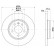 Brake disc 8DD 355 106-661 Hella