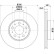 Brake disc 8DD 355 107-051 Hella