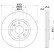 Brake disc 8DD 355 108-371 Hella