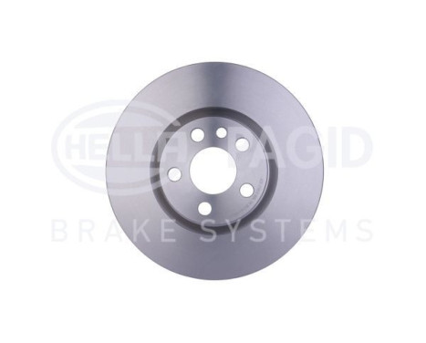 Brake disc 8DD 355 108-761 Hella, Image 2