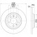 Brake disc 8DD 355 110-801 Hella