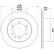 Brake Disc 8DD 355 110-831 Hella
