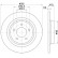 Brake disc 8DD 355 112-901 Hella
