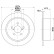 Brake Disc 8DD 355 114-641 Hella