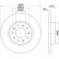Brake disc 8DD 355 116-671 Hella