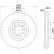 Brake disc 8DD 355 117-461 Hella