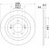 Brake disc 8DD 355 118-231 Hella