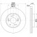 Brake disc 8DD 355 118-761 Hella Pagid GmbH