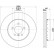 Brake disc 8DD 355 120-651 Hella