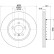 Brake disc 8DD 355 120-761 Hella